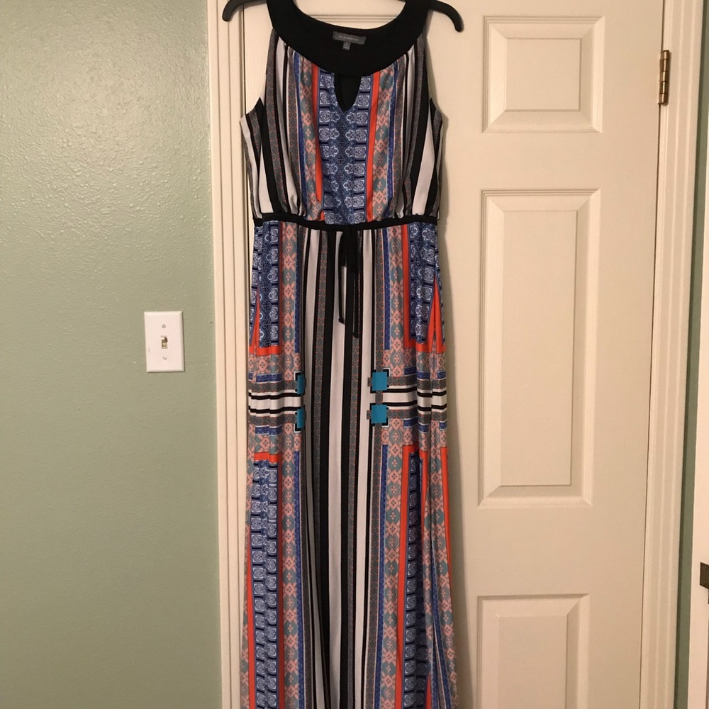 Colorful maxi dress